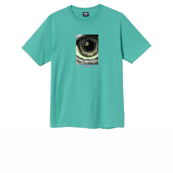 STUSSY ACID EYE TEE GREEN