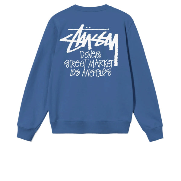 STUSSY DSM LOS ANGELES CREWNECK MIDNIGHT