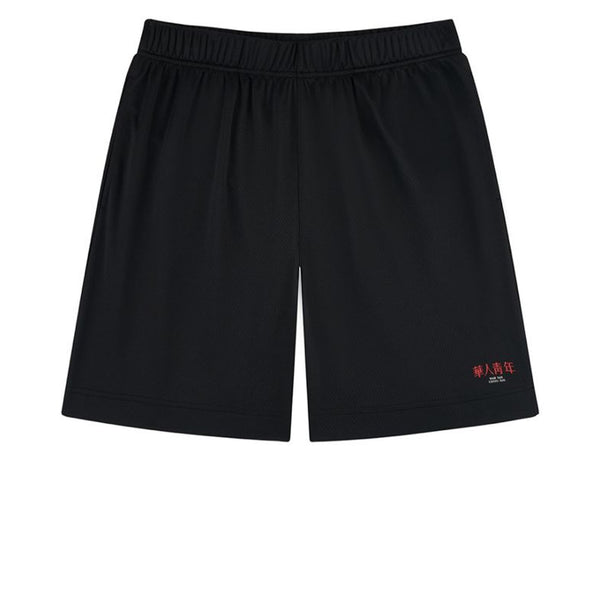 WYCN SHORTS BLACK RED