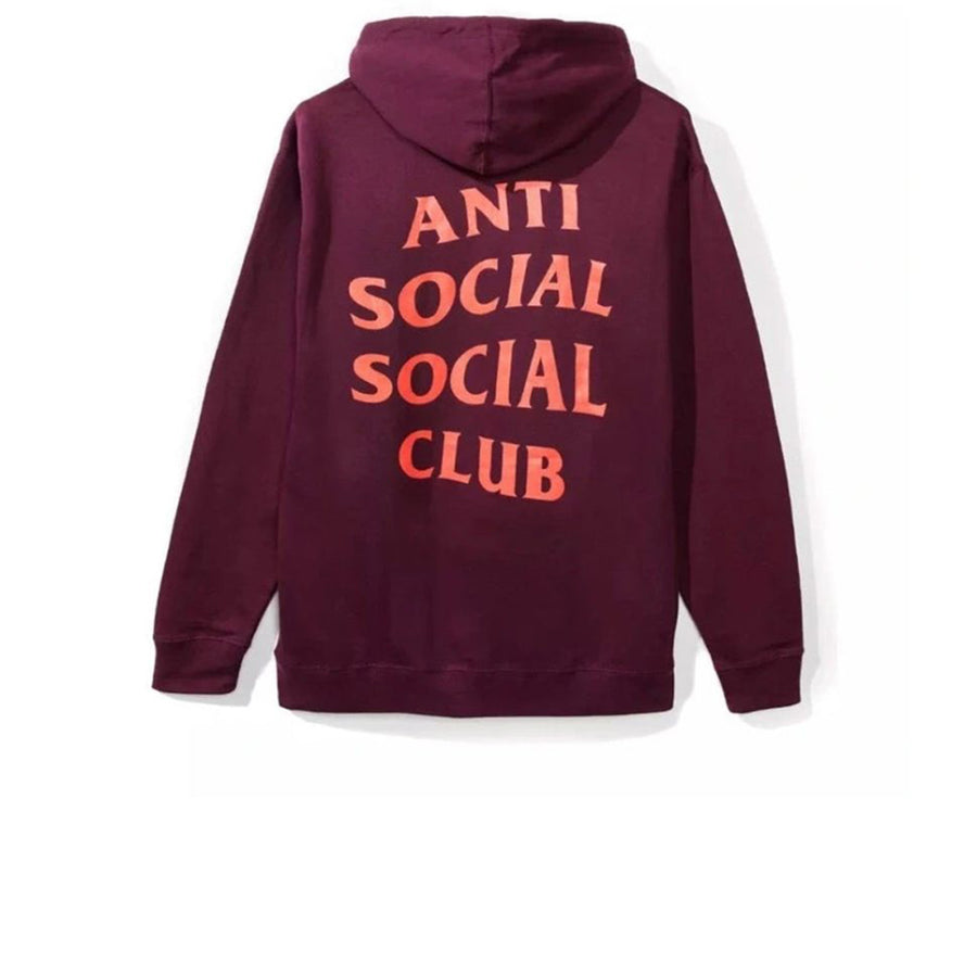 ANTI SOCIAL SOCIAL CLUB LOST FEELIES HOODIE MAROON