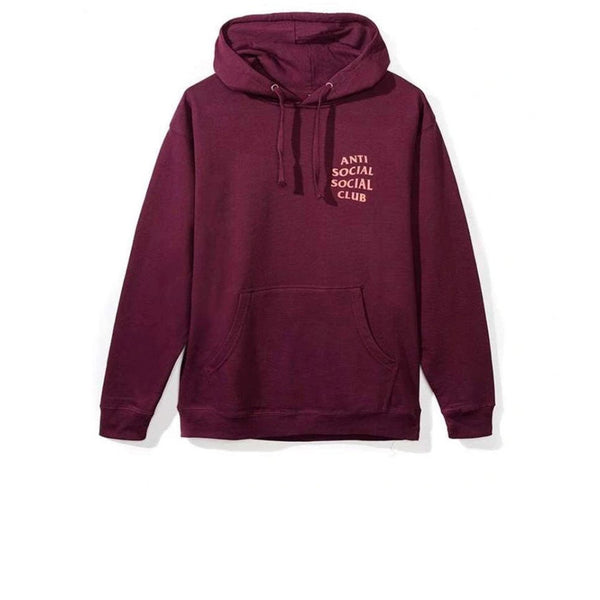 ANTI SOCIAL SOCIAL CLUB LOST FEELIES HOODIE MAROON