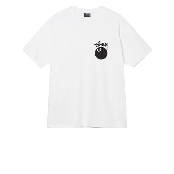 STUSSY 8 BALL PIGMENT DYED TEE NATURAL