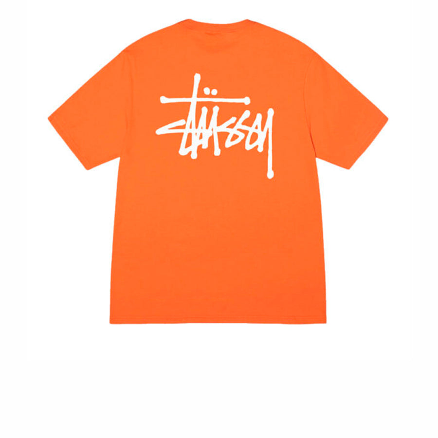 STUSSY BASIC TEE CORAL