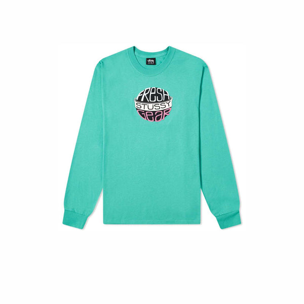 STUSSY FRESH GEAR LS TEE GREEN