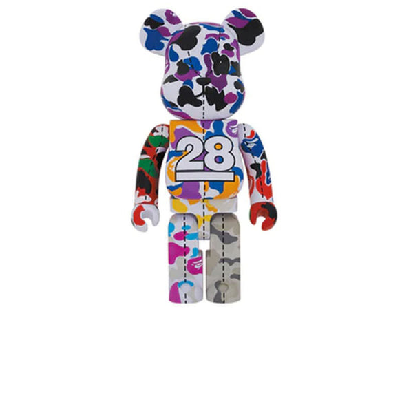 BAPE X BEARBRICK 28TH ANNIVERSAY CAMO #2 1000% 2021