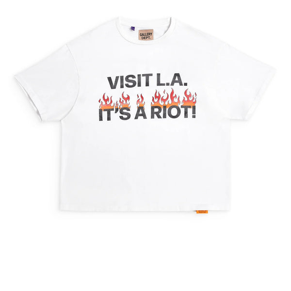 GALLERY DEPT. LA RIOT TEE WHITE