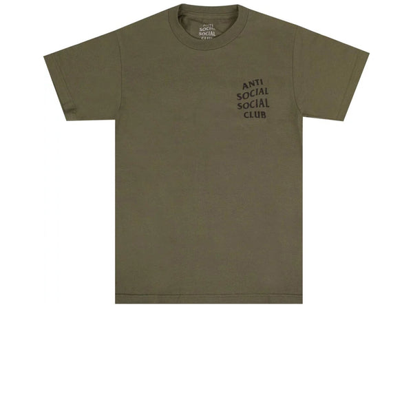 ANTI SOCIAL SOCIAL CLUB 2 LOGO TEE MILITARY GREEN