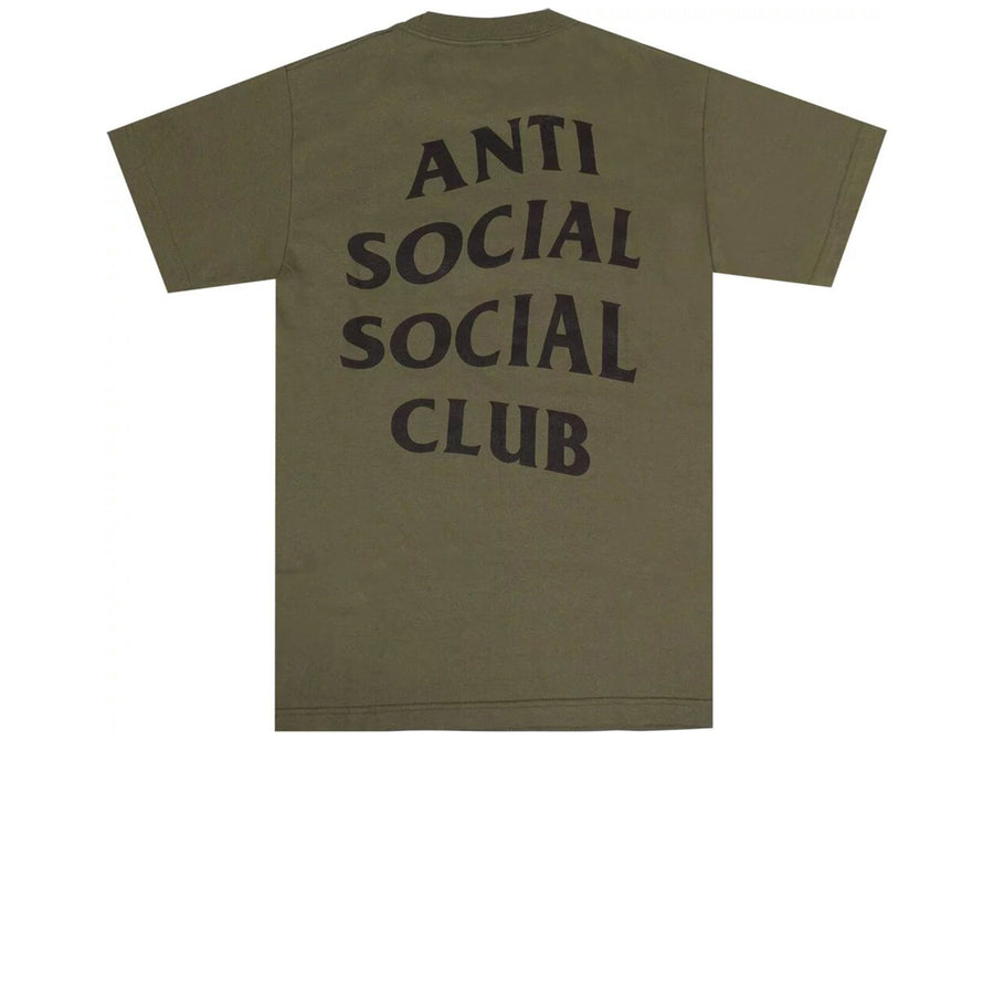 ANTI SOCIAL SOCIAL CLUB 2 LOGO TEE MILITARY GREEN