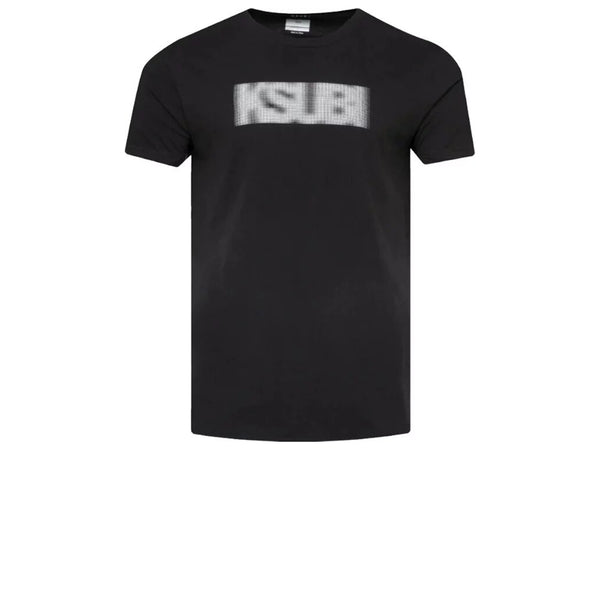 KSUBI BITMAP SEEING LINES TEE BLACK