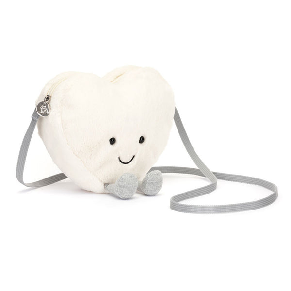 JELLYCAT AMUSEABLES CREAM HEART BAG