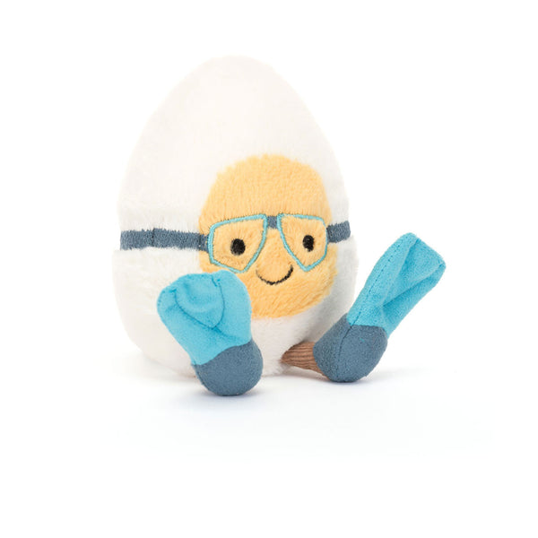 JELLYCAT AMUSEABLES BOILED EGG SCUBA OUTFIT