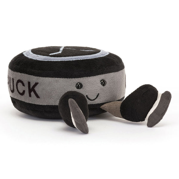 JELLYCAT AMUSEABLES SPORTS ICE HOCKEY PUCK