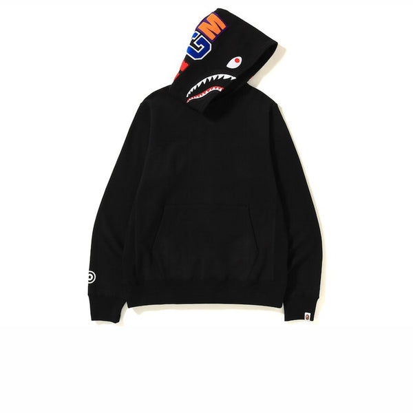 BAPE SHARK PULLOVER HOODIE BLACK SS19