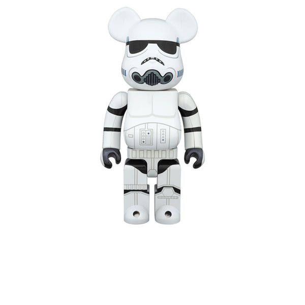 BEARBRICK STORMTROOPER CHROME VER. 400% WHITE 2015