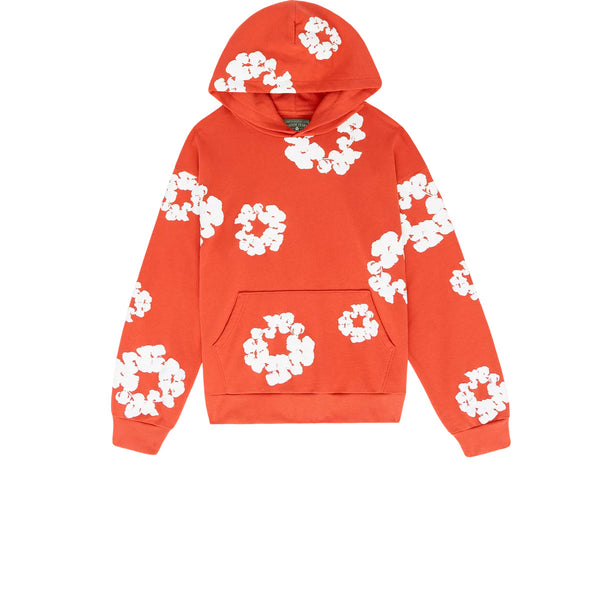 DENIM TEARS COTTON WREATH SWEATSHIRT ORANGE