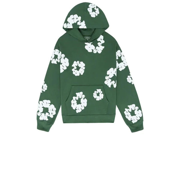 DENIM TEARS THE COTTON WREATH SWEATSHIRT GREEN FW23