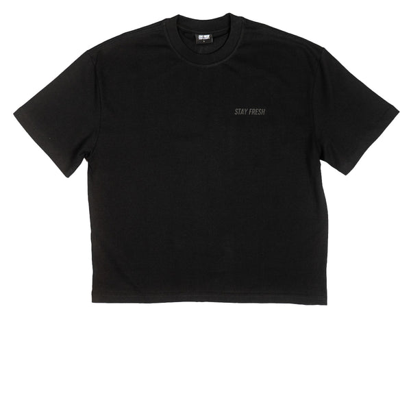 STAY FRESH 'THE EVERYDAY' T-SHIRT BLACK LIMITED