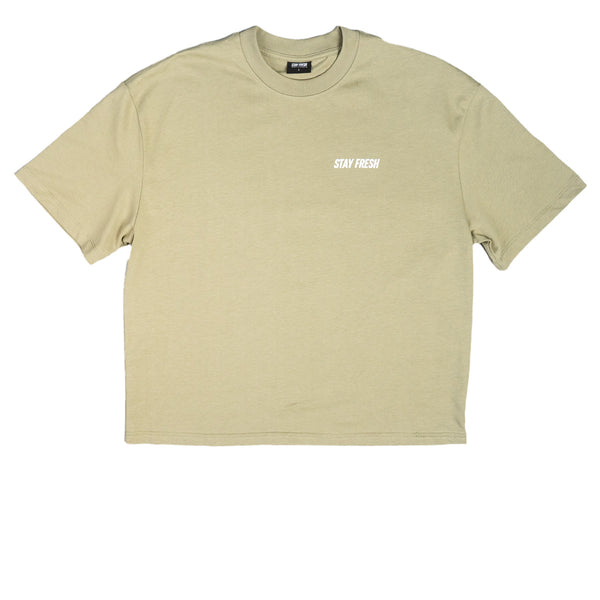 STAY FRESH 'THE EVERYDAY' T-SHIRT CELADON GREEN