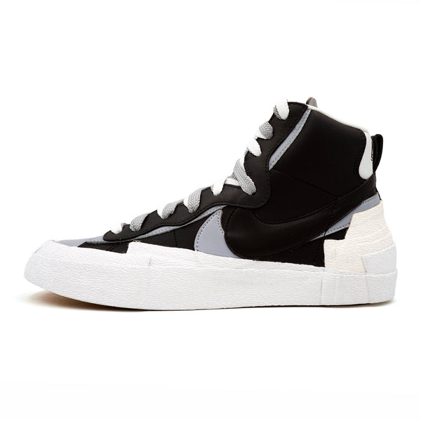 NIKE BLAZER MID SACAI BLACK GREY