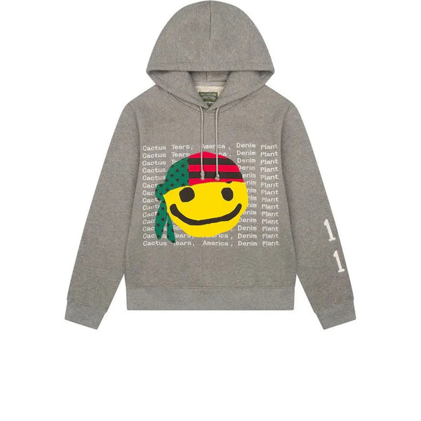 DENIM TEARS X CPFM CACTUS TEARS HOODIE GREY FW24