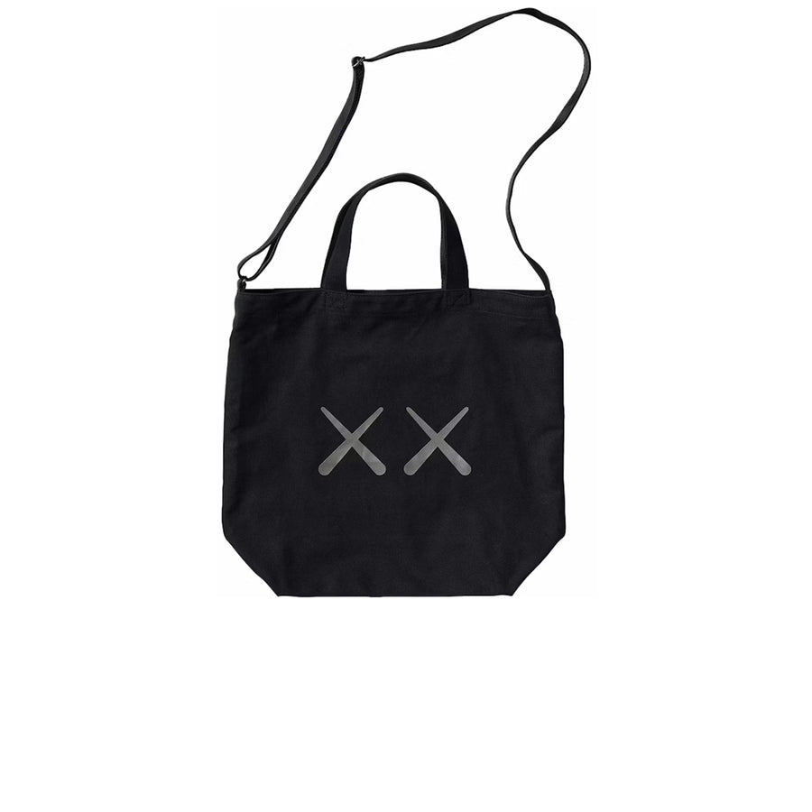 KAWS X UNIQLO WARHOL 2WAY TOTE BAG BLACK