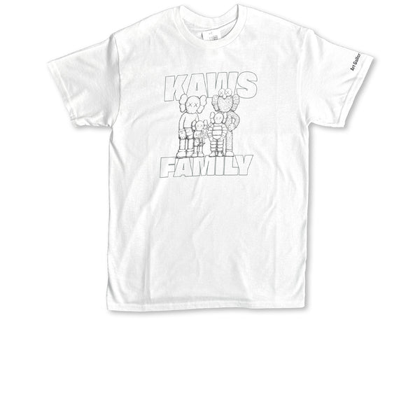 KAWS X ART GALLERY OF ONTARIO FAMILY SKETCH TEE WHITE