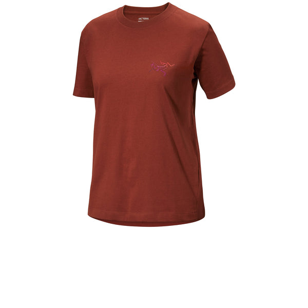 ARC'TERYX KRAGG COTTON LITTLE BIRD CREW SHIRT SS WOMEN'S SEQUOIA