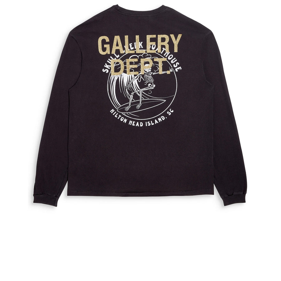 GALLERY DEPT. SKULL CREEK L/S TEE VINTAGE BLACK