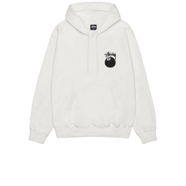 STUSSY 8 BALL HOODIE PIGMENT DYED NATURAL