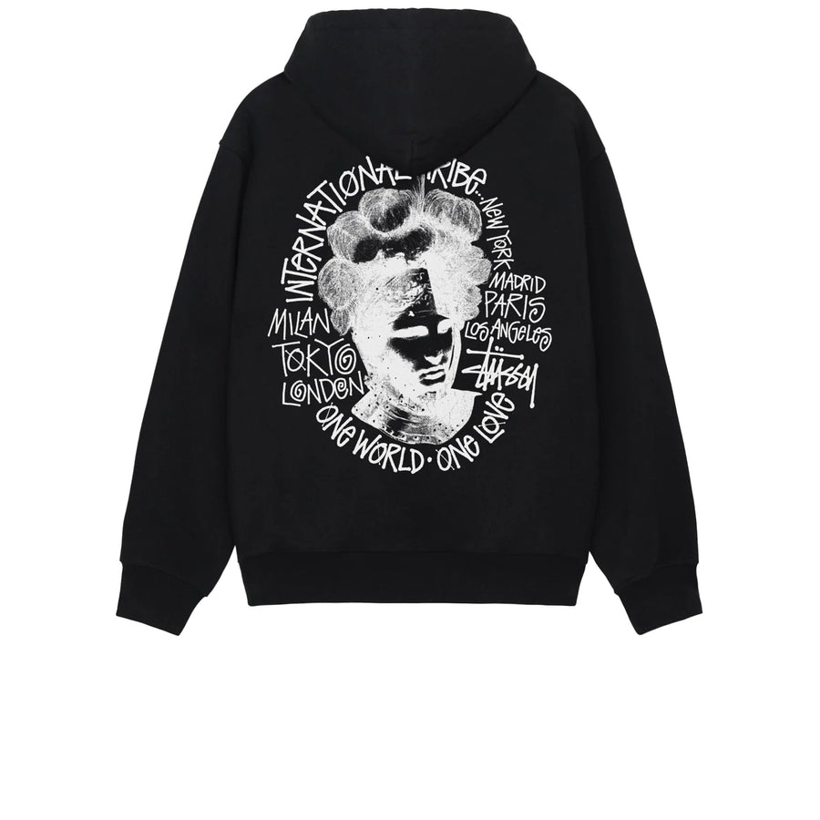 STUSSY CAMELOT HOODIE BLACK