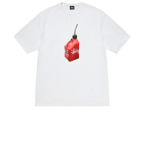 STUSSY FUELED TEE WHITE