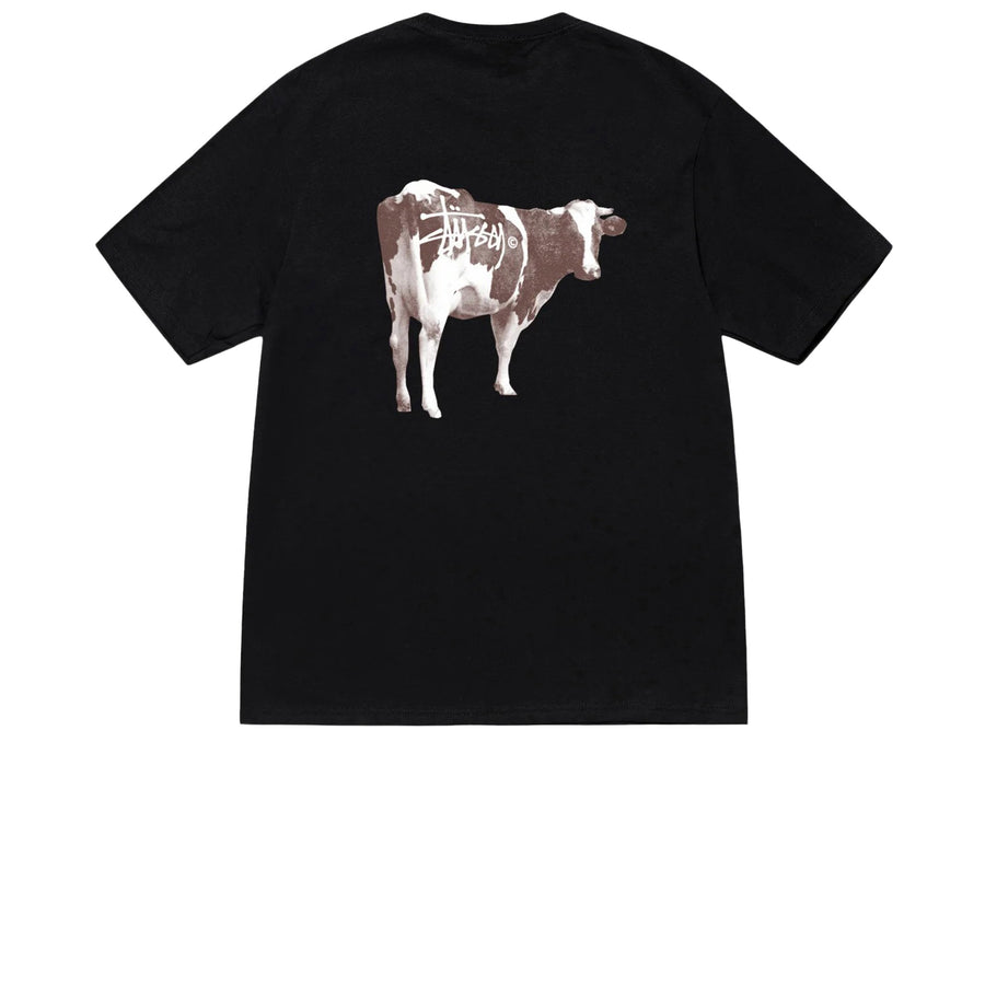 STUSSY GRASSFED TEE BLACK