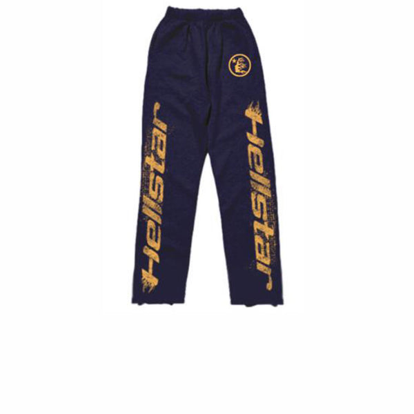 HELLSTAR SPEED SWEATPANTS NAVY GOLD