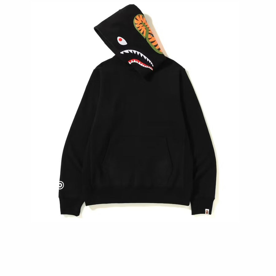 BAPE SHARK PULLOVER HOODIE BLACK SS19