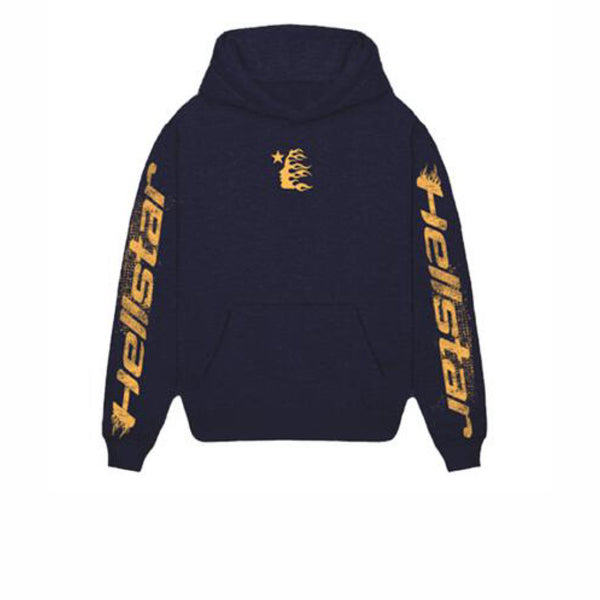 HELLSTAR SPEED HOODIE NAVY/GOLD