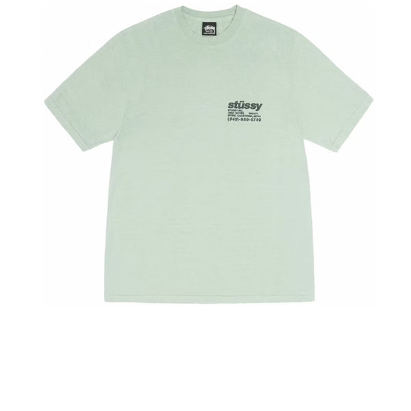 STUSSY DNA PIGMENT DYED TEE GRANITE