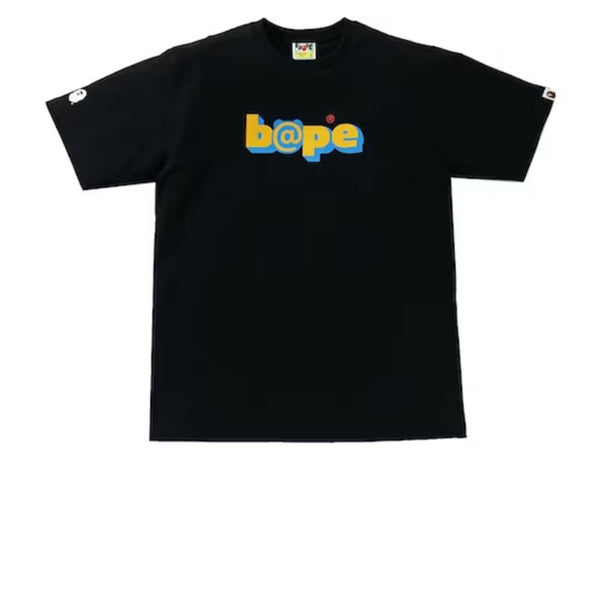 BAPE X MEDICOM TOY CAMO BEAR TEE BLACK FW21