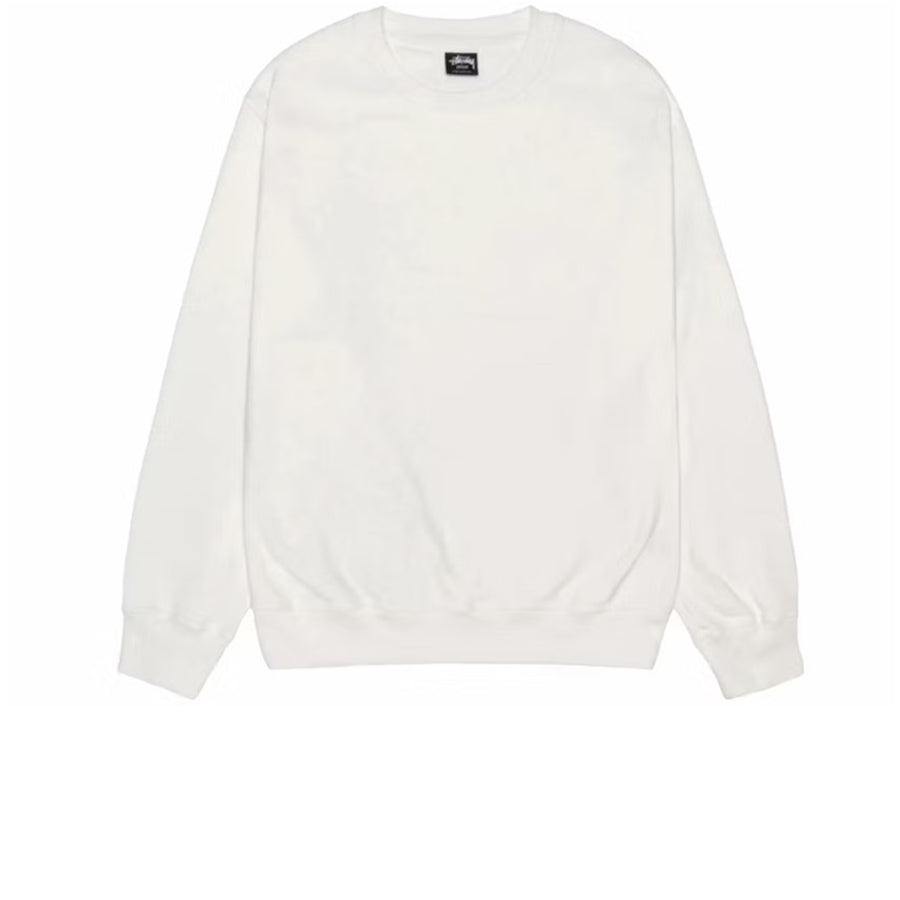 STUSSY BUANA PIGMENT DYED CREW NATURAL