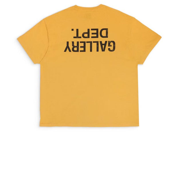 GALLERY DEPT. FUCKED UP LOGO TEE YELLOW SS23