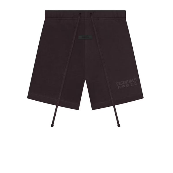 FEAR OF GOD ESSENTIALS SWEATSHORT PLUM SS23