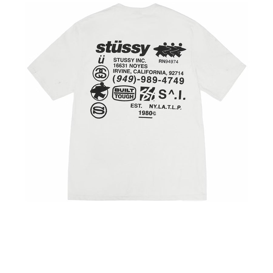 STUSSY DNA TEE PIGMENT DYED NATURAL