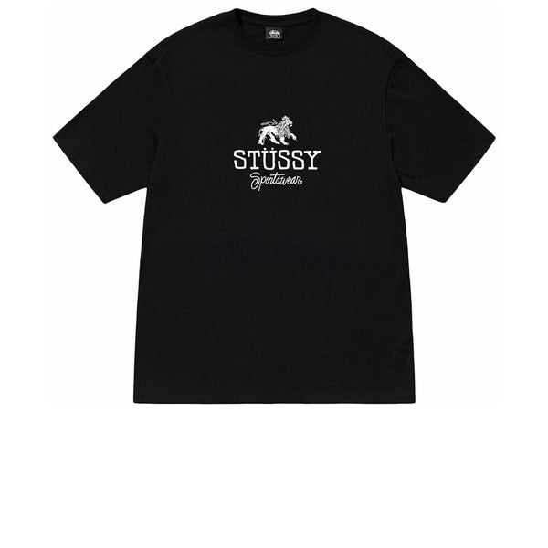 STUSSY SPORTSWEAR TEE BLACK