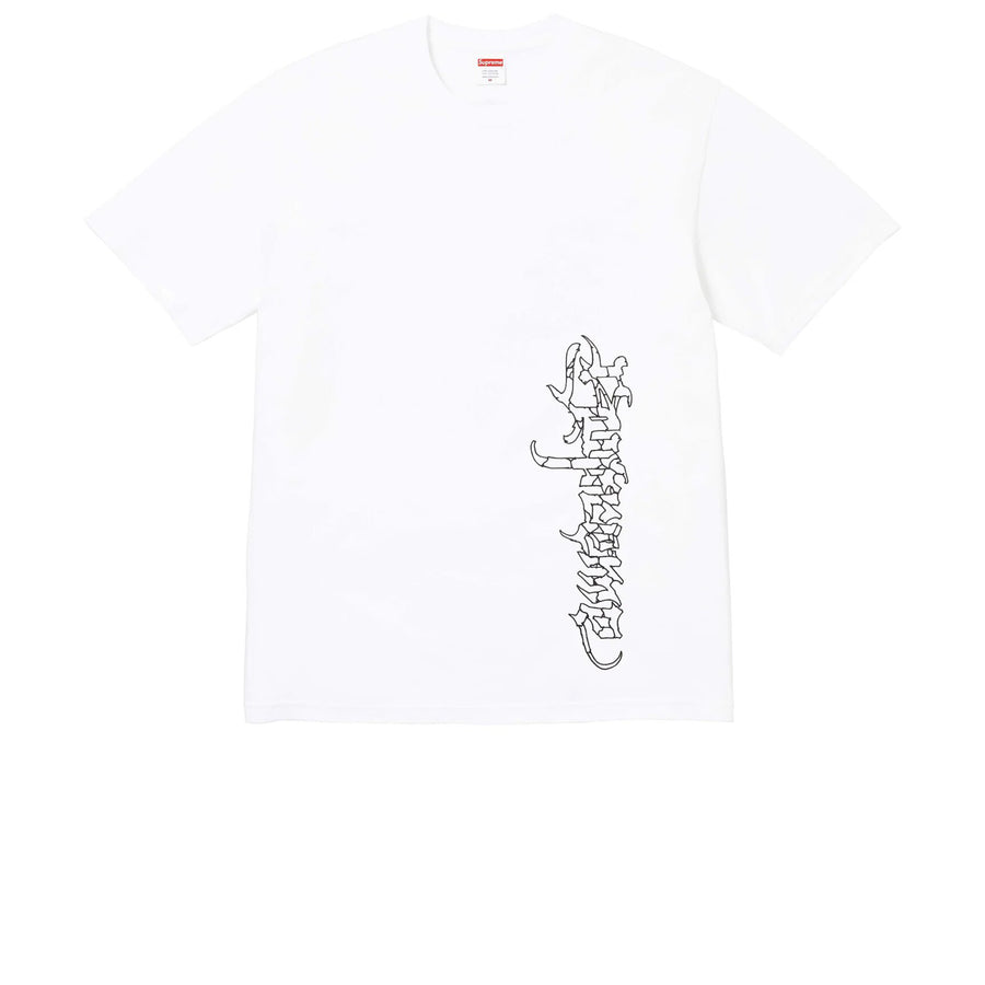 SUPREME SATAN TEE WHITE FW24