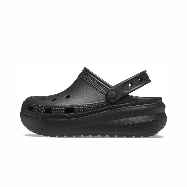 CROCS  KIDS' CUTIE CRUSH CLOG BLACK