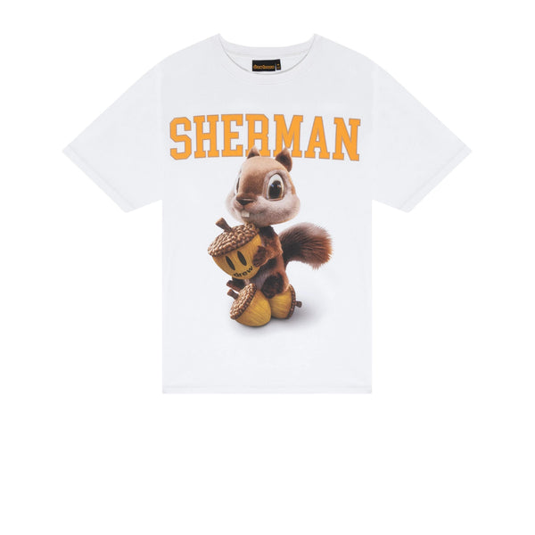 DREW HOUSE SHERMAN SS T-SHIRT WHITE