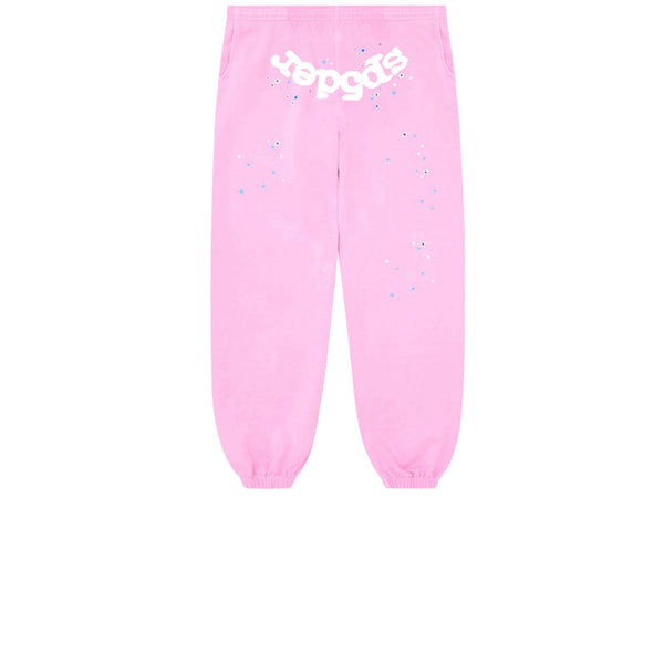 SP5DER ATLANTA SWEATPANTS PINK SS23