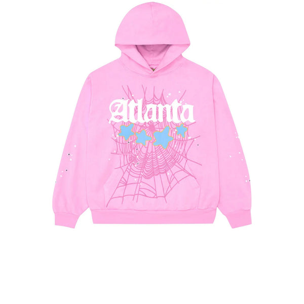 SP5DER ATLANTA HOODIE PINK SS23