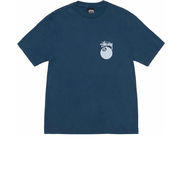 STUSSY 8 BALL TEE NAVY