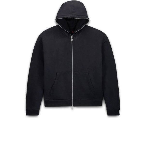 JORDAN X TRAVIS SCOTT FULL-ZIP HOODIE BLACK SS24