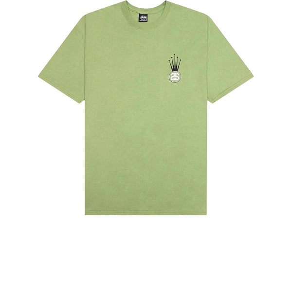 STUSSY CROWN LINK TEE MOSS